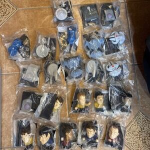 BURGER KING KIDS CLUB TOYS 2009 STAR TREK LOT OF 23SCOTTY, SPOCK, USS ENTERPRISE